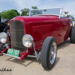 32, ford, roadster, hot rod, red, lonestar round up