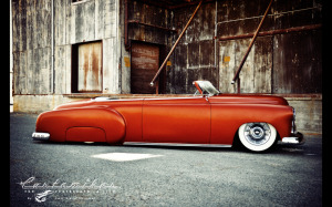 Scott Stricklands rad Chevy kustom shot by Scotto for Customikes All Rights Reserved