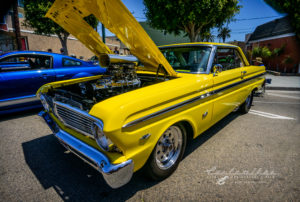 Ford, falcon, blown, super charged, yellow, mellow, street racer, mags