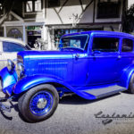 1932, ford, sedan, street rod, wire wheels, vivid blue, running boards, traditional, Old school, kustom,