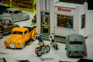 Models, diorama, scale cars, model cars, 1/8th scale, 1/24th scale, mini custom scale, show