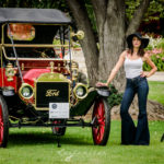 San Marino Classic, lacy park, fun, bell bottoms, jeans, girls, modeling, brass era cars, phography, car show,