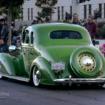 car show, West coast kustoms, cruising nationals, santa maria ca, coupe, green, 30's, 5 window, white walls tail dragger,