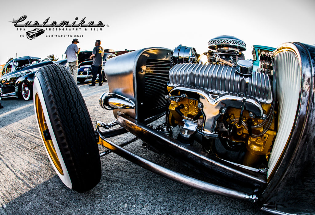 finned valve cover, chrome, www, wide whites, Fools Goldster, riverview lodge, chevy bomb, Scotto, Scott Strickland