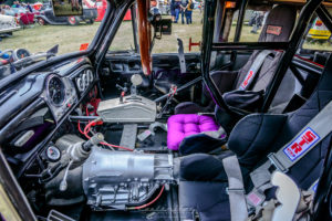 morris, woodie, race prepped, trans, 5 point harness, roll cage, dash, instruments, pillow, nsra, pro street